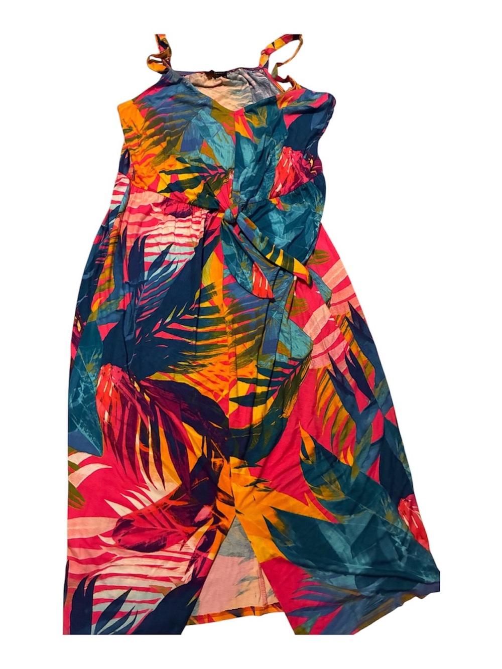Lane Bryant floral sleeveless maxi dress size 18/20 NWT